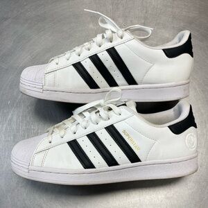 Adidas Originals SUPERSTAR VEGAN White Core Black FW2295 Men’s Sz 9.5